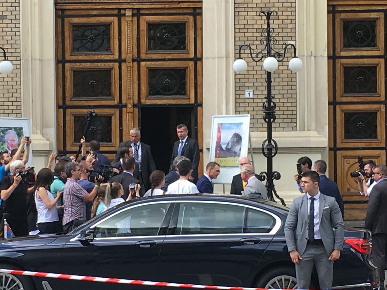 Prinţul Charles a sosit la Cluj