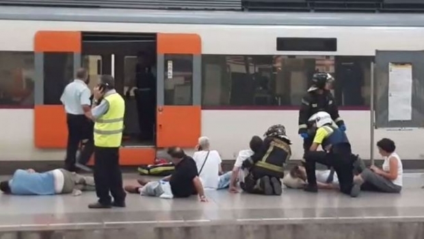 Accident feroviar la Barcelona, la intrarea în Gara Francia. Sunt 48 de răniţi, între care şi un român 