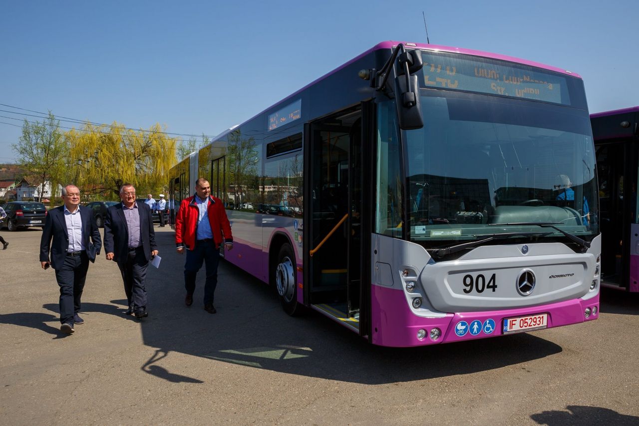 60 de autobuze de ultimă generație sosesc la Cluj