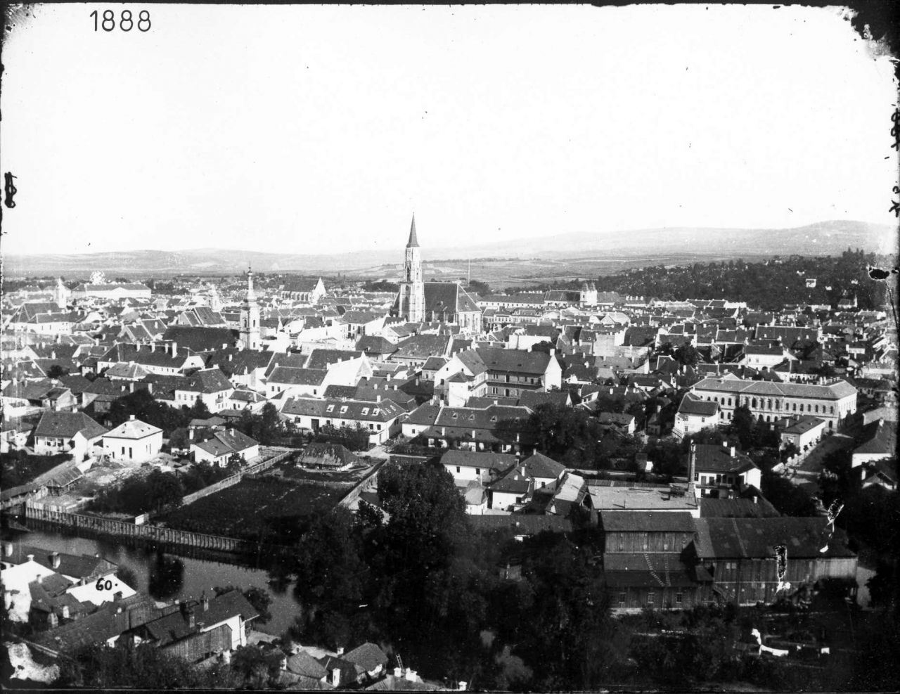 Clujul in anul 1880