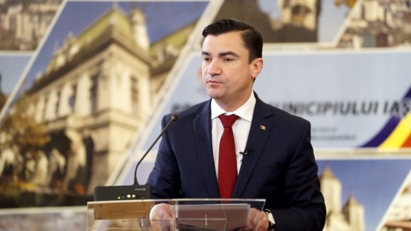 Mihai Chirica, primarul Iasiului, vrea o alianta cu Clujul. Foto: ziaruldeiasi.ro