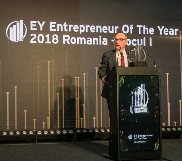 Ovidiu Șandor, CEO Mulberry Development, a primit titlul de Antreprenorul anului 2018 în România