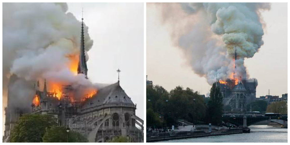 incendiu Notre Dame
