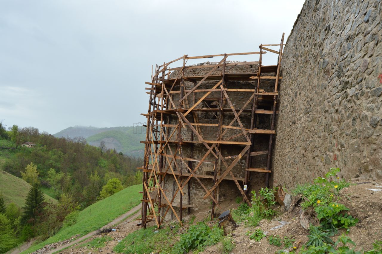 Cetatea Medievală de la Bologa, lucrări de reabilitare