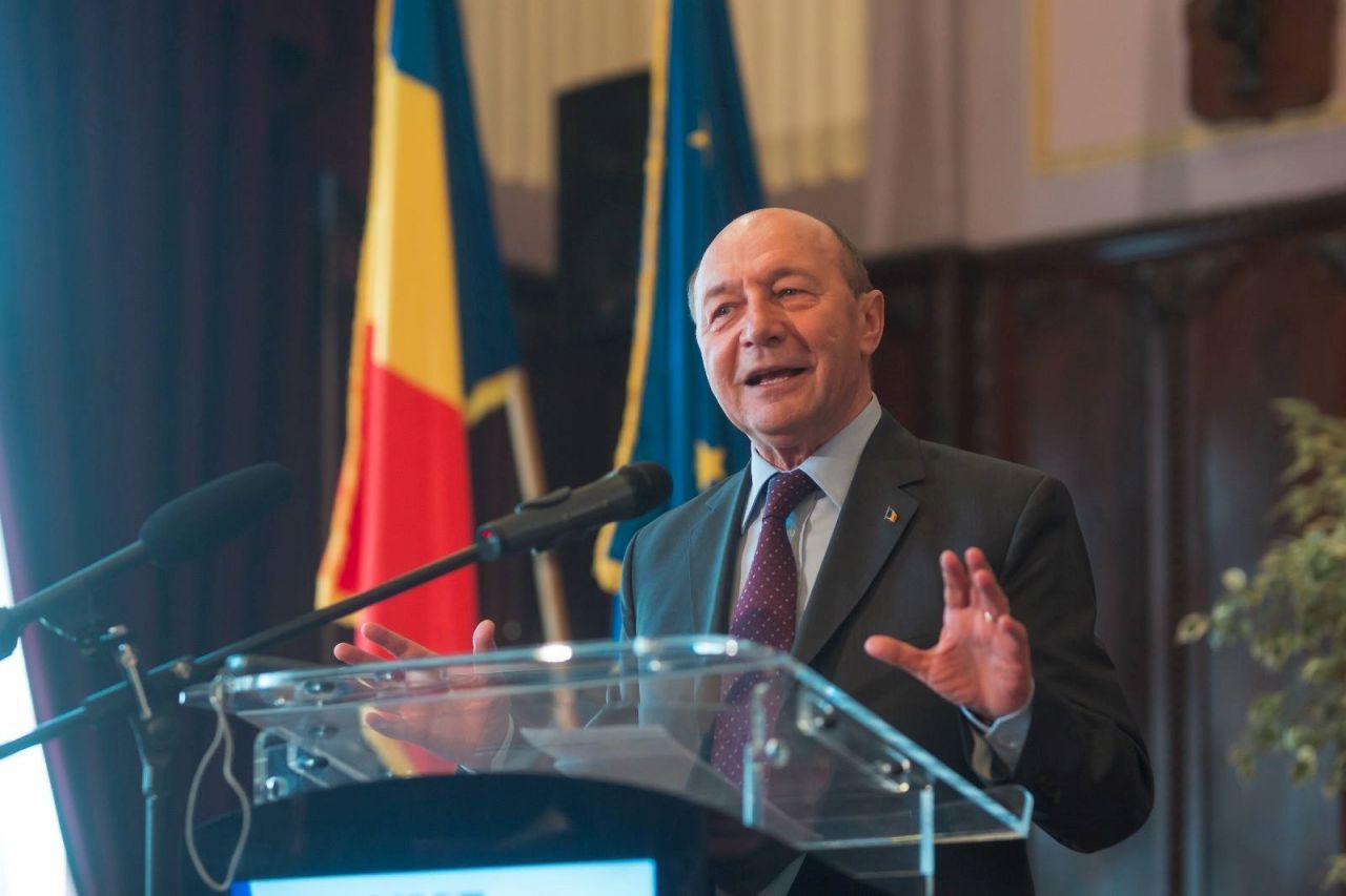 Fostul președine al României Traian Băsescu, liderul PMP, deschide lista de candidați pentru alegerile europarlamentare din mai 2019
