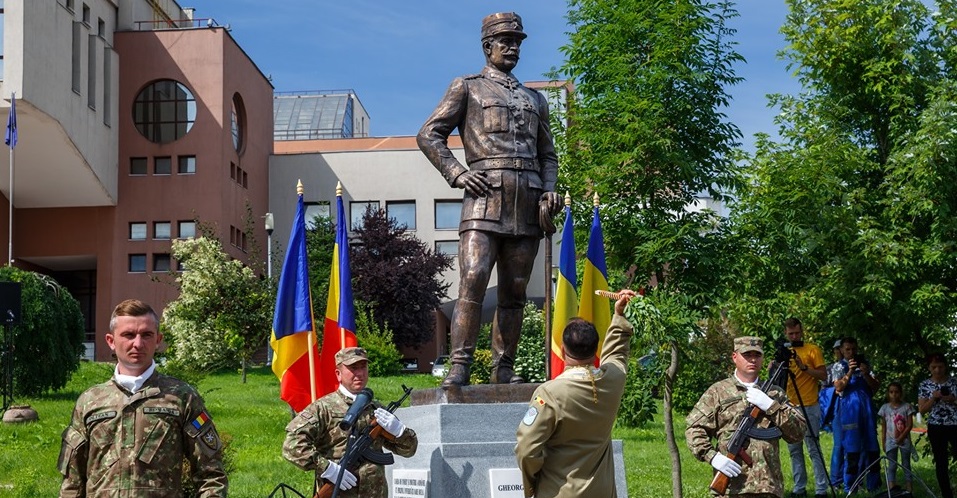 Statuia generalului Gh. Mărdărescu, dezvelită la Cluj-Napoca: „Poate fi asemănat cu Iancu de Hunedoara!”