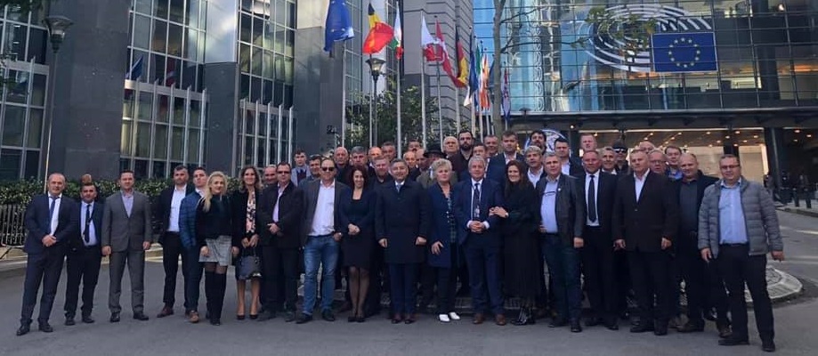 Alin Tișe, primari și viceprimari din Cluj, „escapadă” la Bruxelles la invitația europarlamentarului Daniel Buda