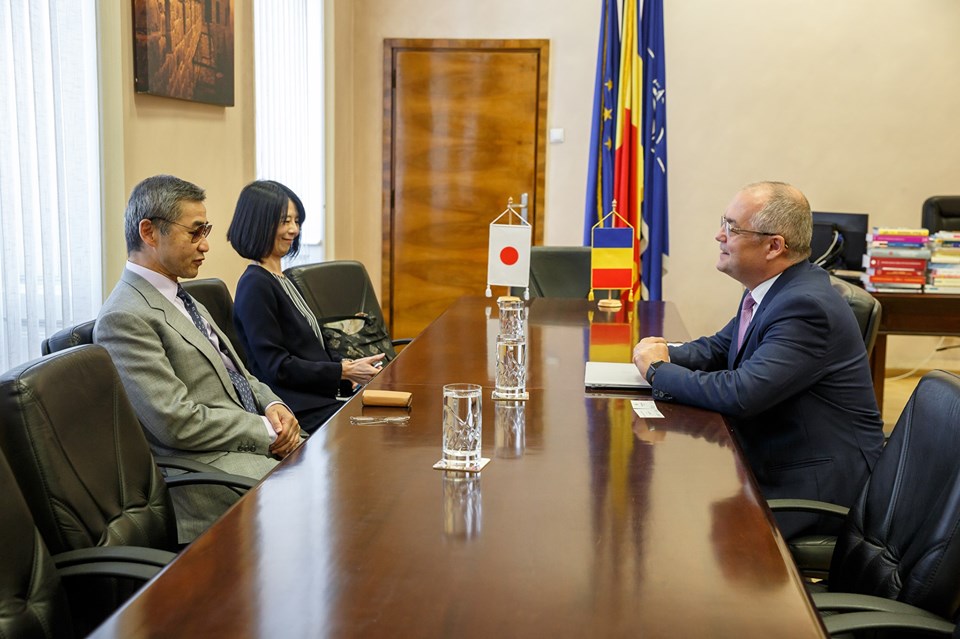 Ambasadorul Japoniei, în vizită la Cluj-Napoca. Oare a discutat cu Boc și despre metroul clujean...?, sursă foto: Facebook Emil Boc