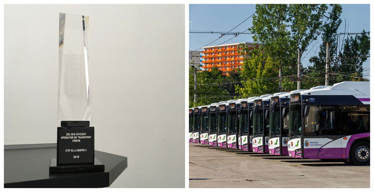 CTP Cluj-Napoca, cea mai performantă companie de transport public de persoane din țară