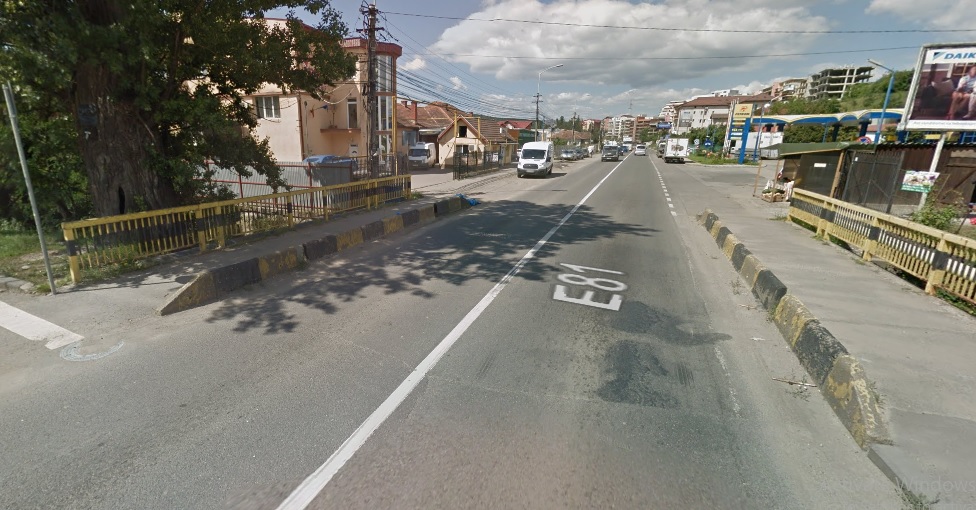 Rezolvă noul ministru al Transporturilor problema „amărâtului” podeț de pe Calea Baciului?, sursă foto: Google Maps