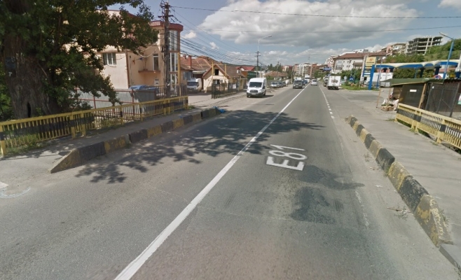Podețul buclucaș de pe Calea Baciului va fi lărgit la patru benzi, Primăria îl cedează în favoarea DRDP Cluj, sursă foto: Google Maps