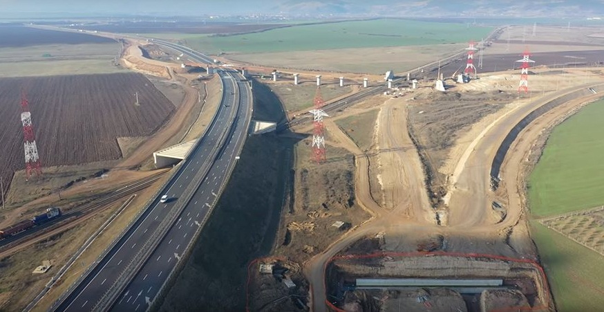 Doar promisiuni? Loturile 1 și 2 ale Autostrăzii Sebeș-Turda, șanse infime de finalizare în 2020, sursă foto: captură video Ziarul Unirea