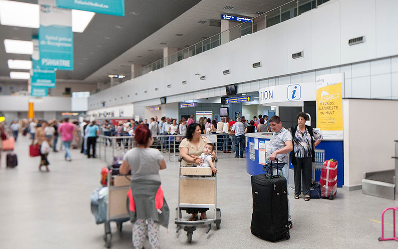 Coronavirus. Filtru special la Aeroportul Cluj: „Am evaluat încă din ianuarie parametrii medicali ai pasagerilor”
