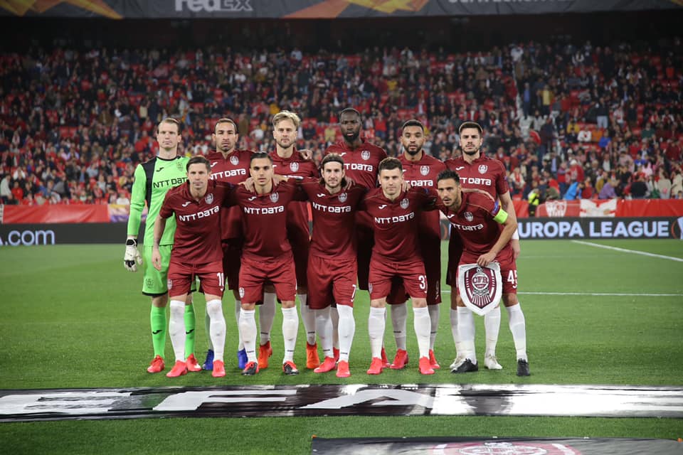 „Sechele” financiare după „dubla” cu Sevilla. CFR Cluj, sancționată de UEFA