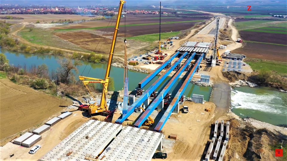 Același ritm jalnic. Noiembrie 2020, termen nerealist pentru finalizarea Autostrăzii Sebeș-Turda, sursă foto: Ziarul Unirea