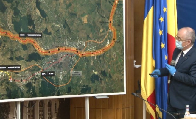 Când vor putea clujenii să circule cu metroul? Emil Boc: „Peste 10 ani sigur vom avea metrou în Cluj!”