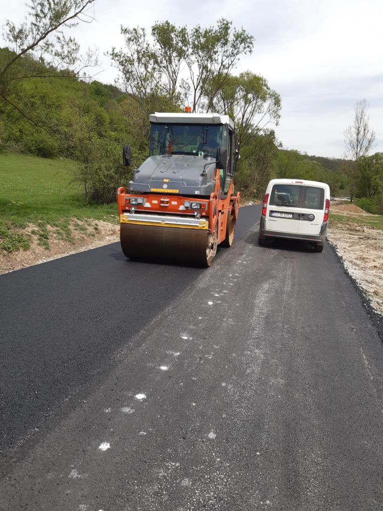 Drumul județean care leagă Clujul de județul Sălaj a fost asfaltat