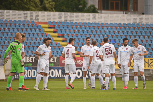 CFR Cluj, victorie lejeră la Botoșani! Petrescu a debutat un puști de 17 ani