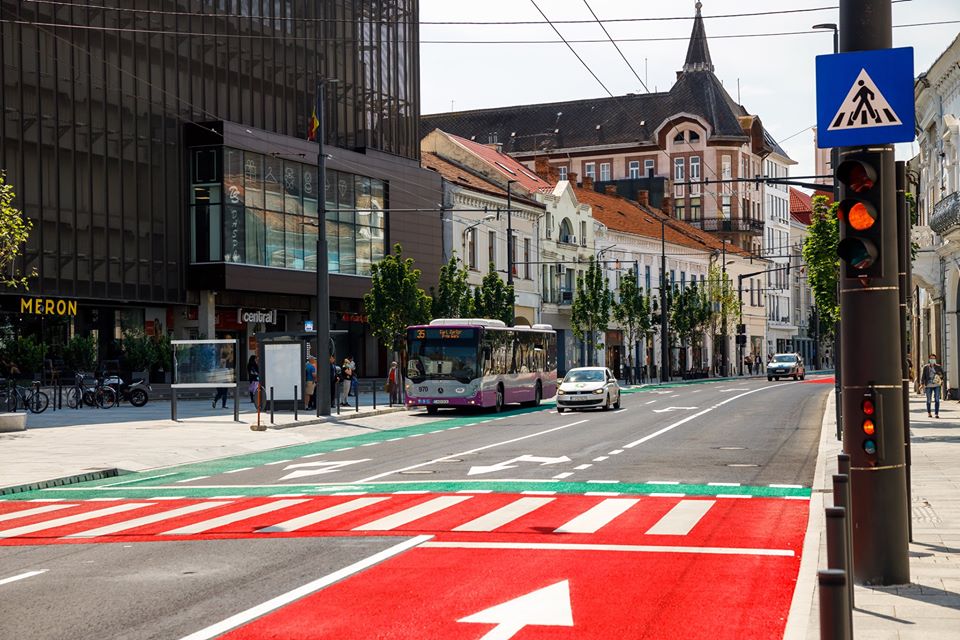 Clujul de 5 STELE. Cum arată centrul orașului după modernizarea străzii Regele Ferdinand. FOTO