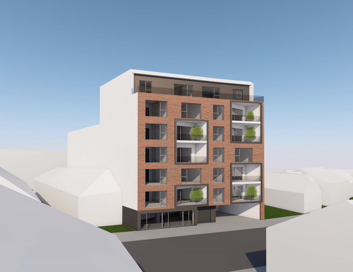Un bloc de 5 etaje, construt între case pe strada Decebal, așteaptă aprobarea consiliului local. Vecinii sunt nemulțumiți