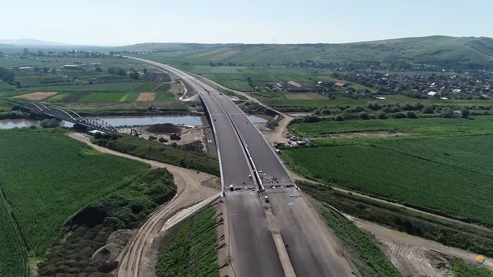VIDEO Lucrările au fost reluate pe Autostrada Transilvania. Imagini spectaculoase cu șantierul de pe A3, sursă foto/video: Asociația Pro Infrastructură