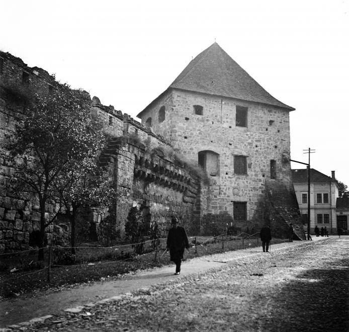 Imagine inedită! Strada Baba Novac și Bastionul Croitorilor în urmă cu aproape un secol