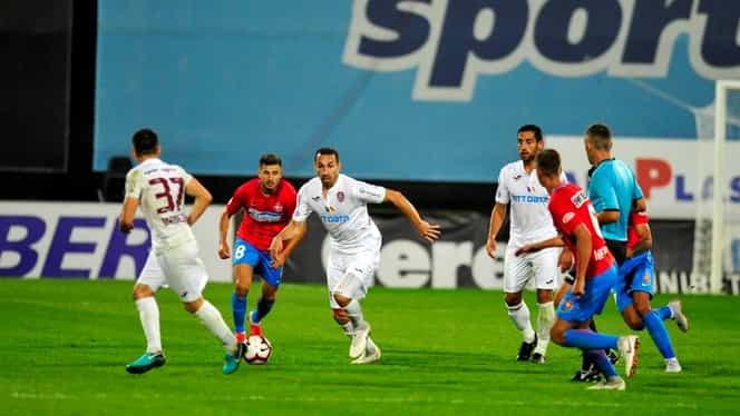 CFR Cluj, victorie cu 2-0 pe terenul lui FCSB