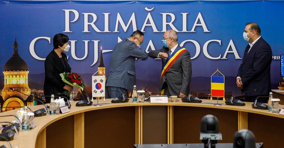 După acordul cu Dortmund, Cluj-Napoca consolidează parteneriatul de dezvoltare cu Coreea de Sud