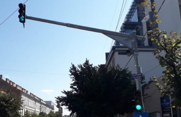 Primul radar fix din Cluj-Napoca este deja în teste pe strada Dorobanților