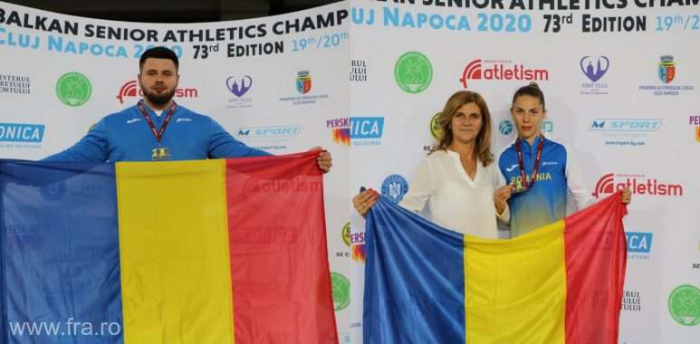 13 medalii pentru România în prima zi la Campionatele Balcanice disputate la Cluj-Napoca