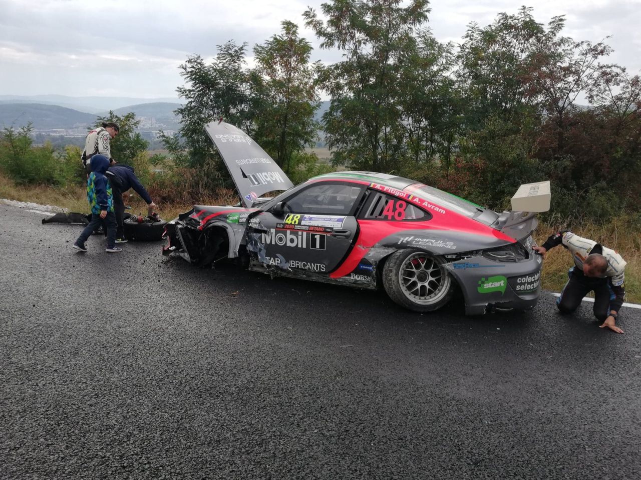 Proba Specială de la Florești a Transilvania Rally, anulată după ce un echipaj s-a accidentat