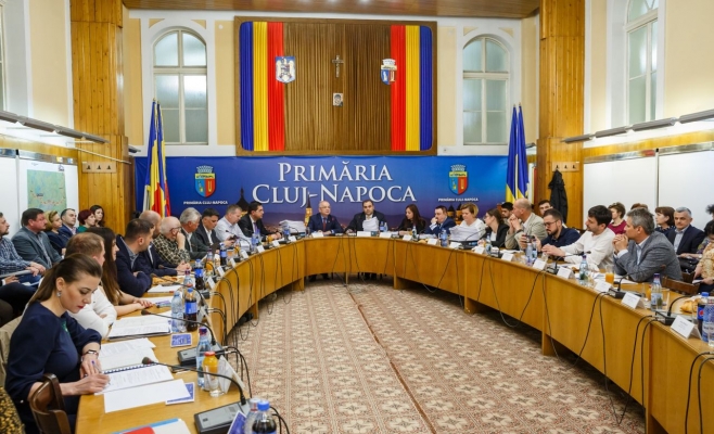 REZULTATE PARȚIALE pentru Consiliul Local Cluj-Napoca: PNL - 54.50%, USR - PLUS - 17.08%, UDMR - 11.23%
