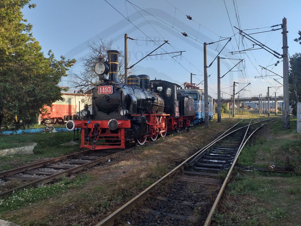 Locomotivă de epocă din județul Cluj, protagonista filmului „Ocolul Pământului în 80 de zile”