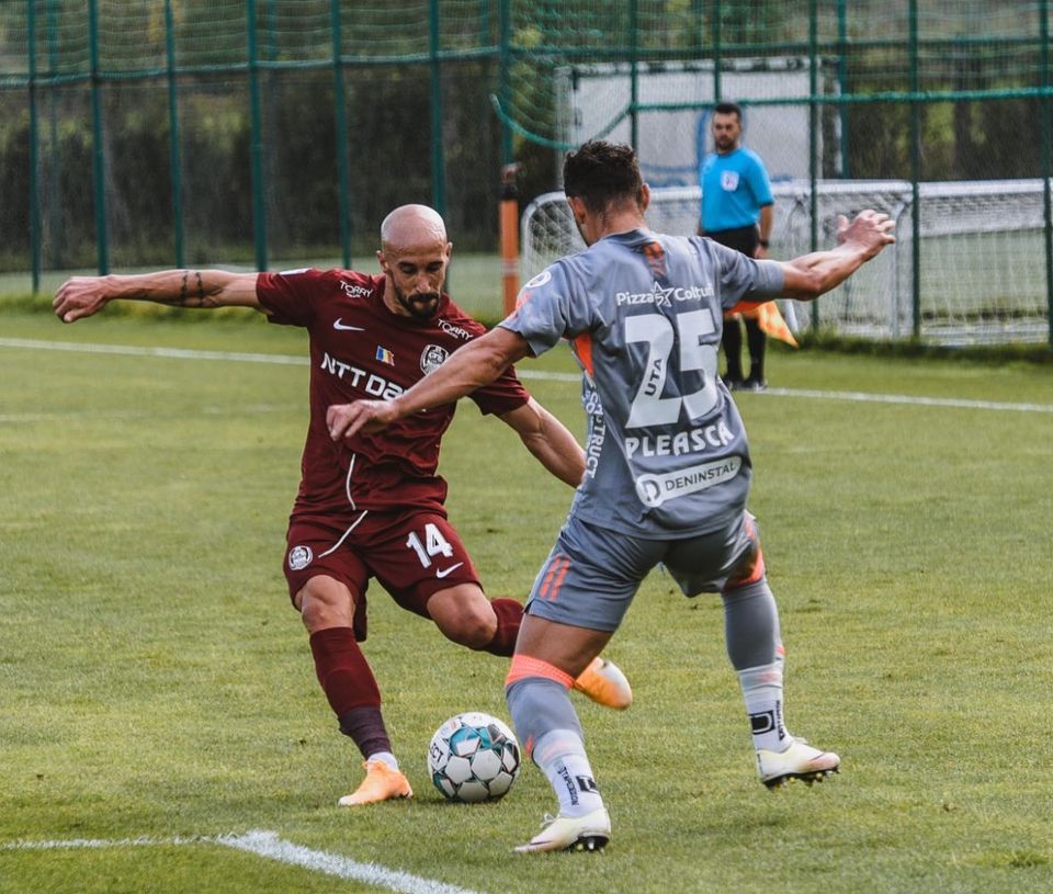 CFR Cluj a câștigat amicalul cu UTA Arad
