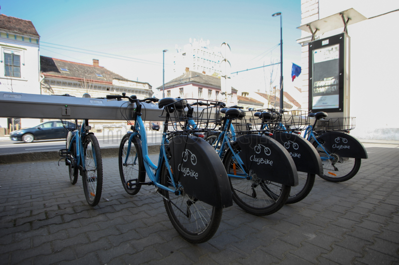 Tranzy, aplicația pentru Cluj Bike cu care găsești mai rapid bicicletele și locurile disponibile din stații
