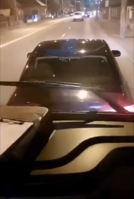 Șofer de troilebuz, „hărțuit” în trafic de un conducator Audi, aproape de Aeroportul Cluj. VIDEO