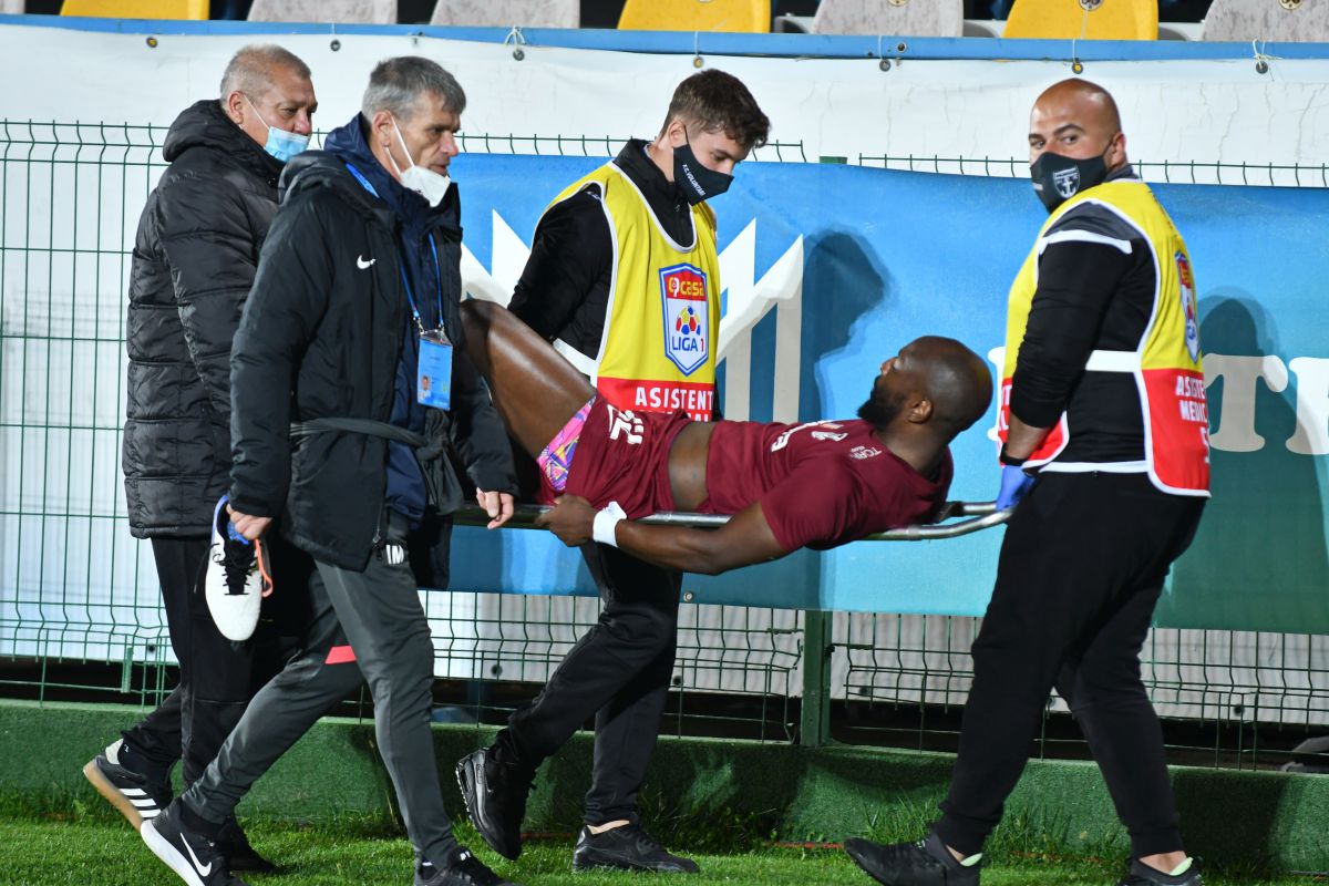 Victorie plătită scump de CFR Cluj! Mike Cestor s-a accidentat grav în meciul cu FC Voluntari
