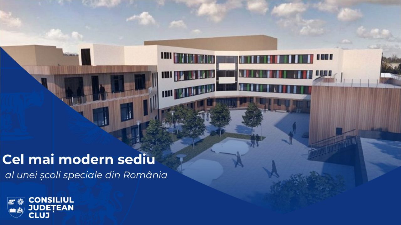 Cea mai modernă școală specială din țară va fi construită la Cluj