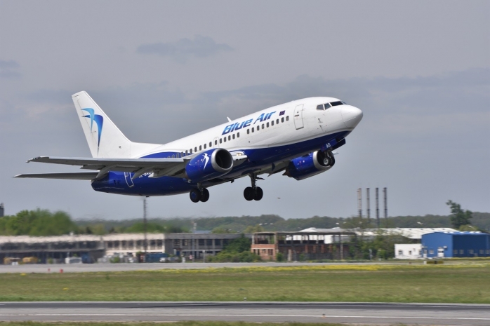 Blue Air va relua zborurile internaționale de pe Aeroportul Cluj în primăvara anului 2021