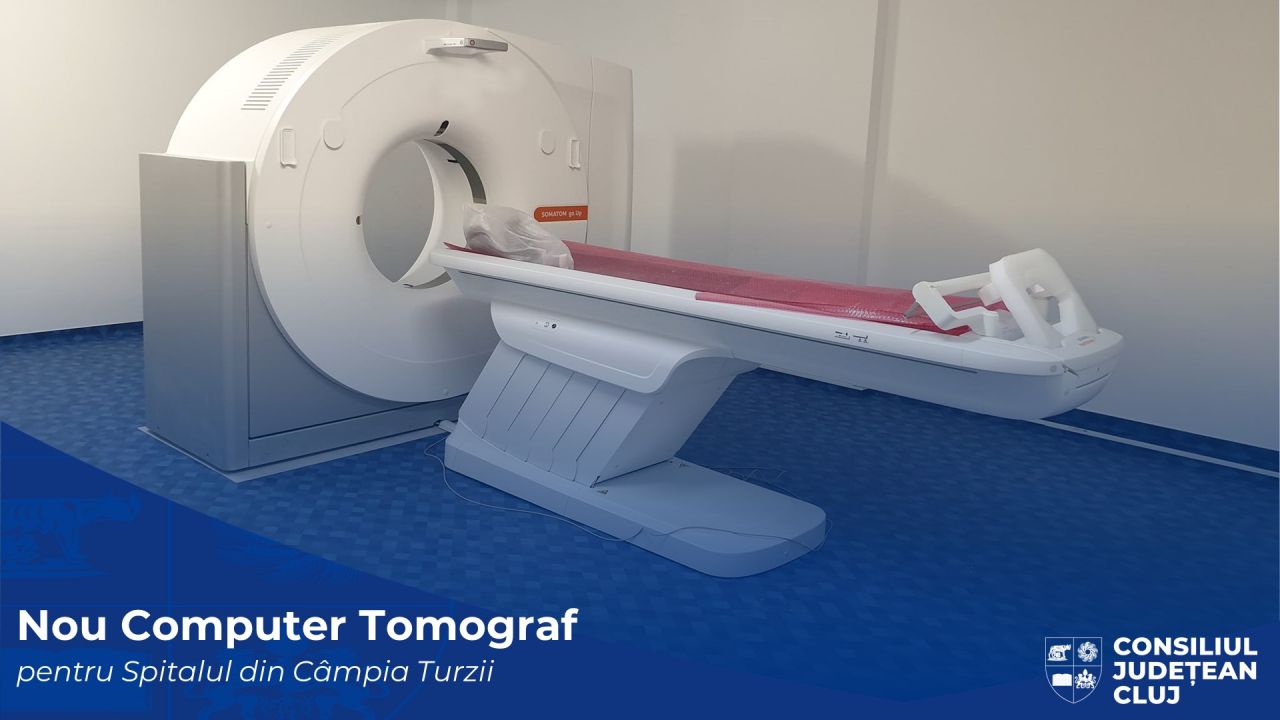 Spitalul din Turda a primit un computer tomograf în valoare de un milion de lei