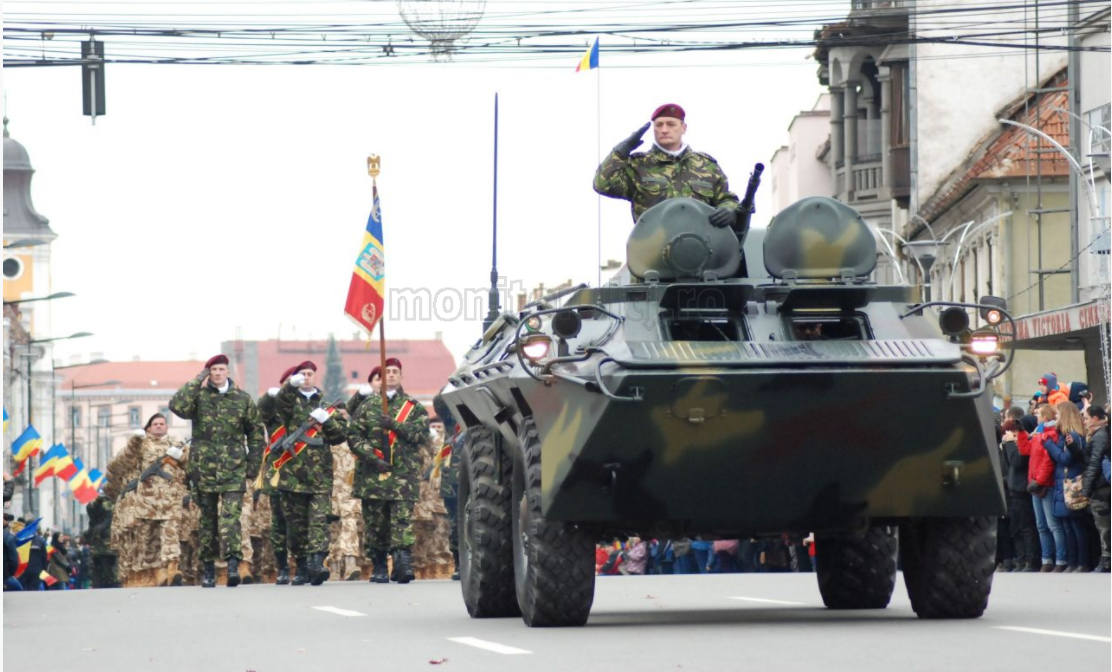 Ceremonie militară de 1 Decembrie la Cluj-Napoca, în condiții de pandemie