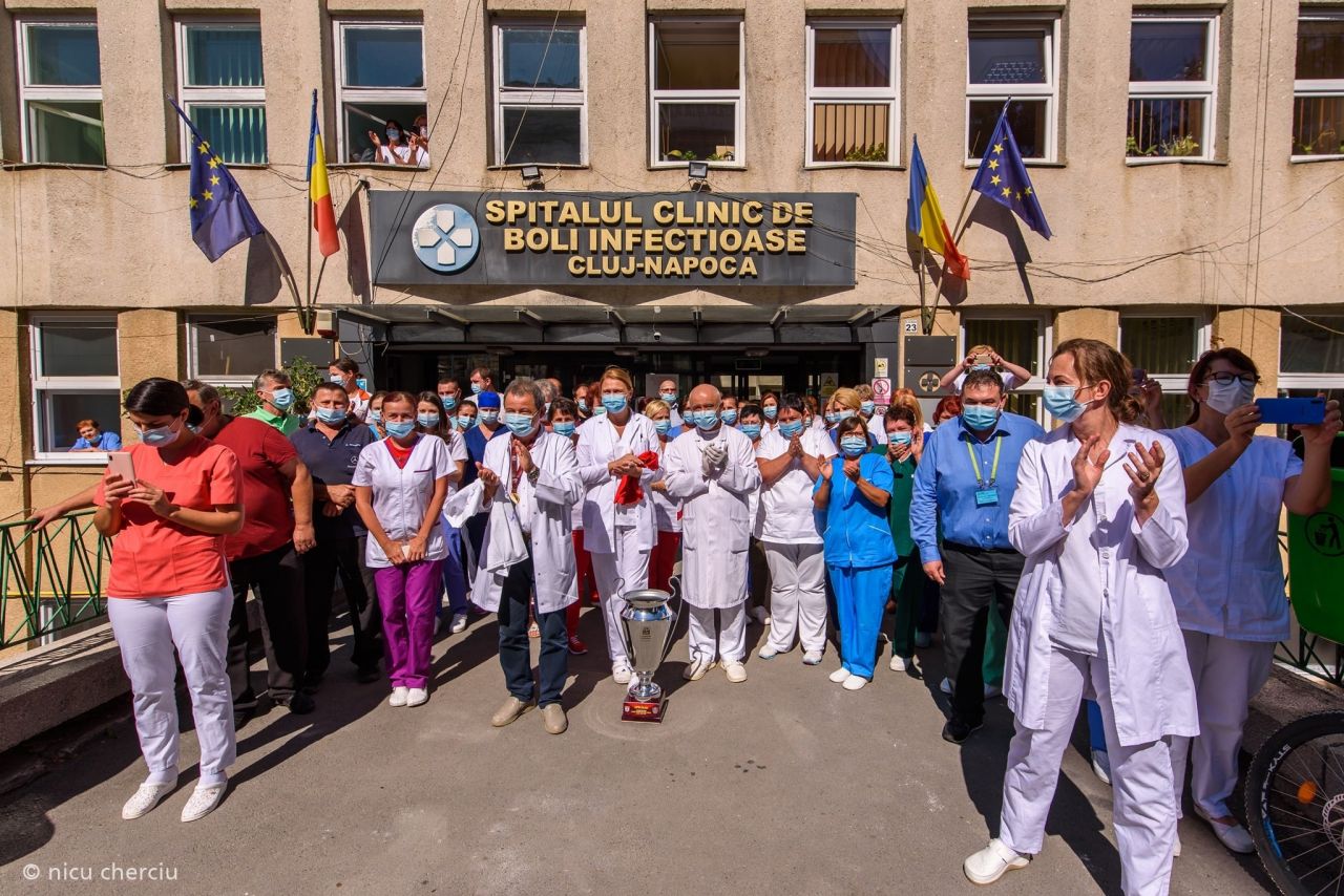 Eroii din spitale, cetățeni de onoare ai județului Cluj