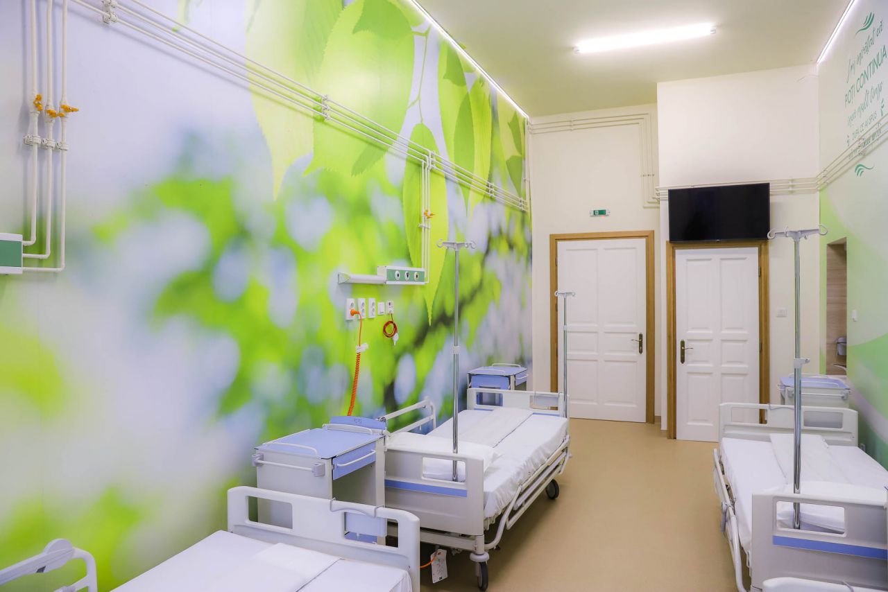 Condiții hoteliere la o secție clinică din Cluj! Investiție de peste 2 milioane de lei. GALERIE FOTO