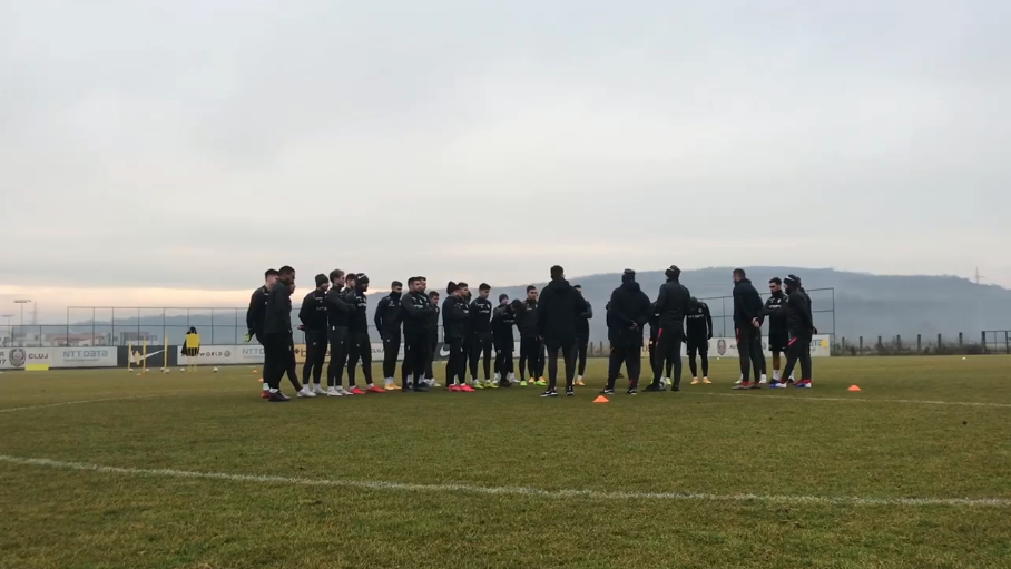 CFR Cluj s-a reunit oficial astăzi. Campionii au revenit printre ultimii la antrenamente dintre echipele din Liga 1