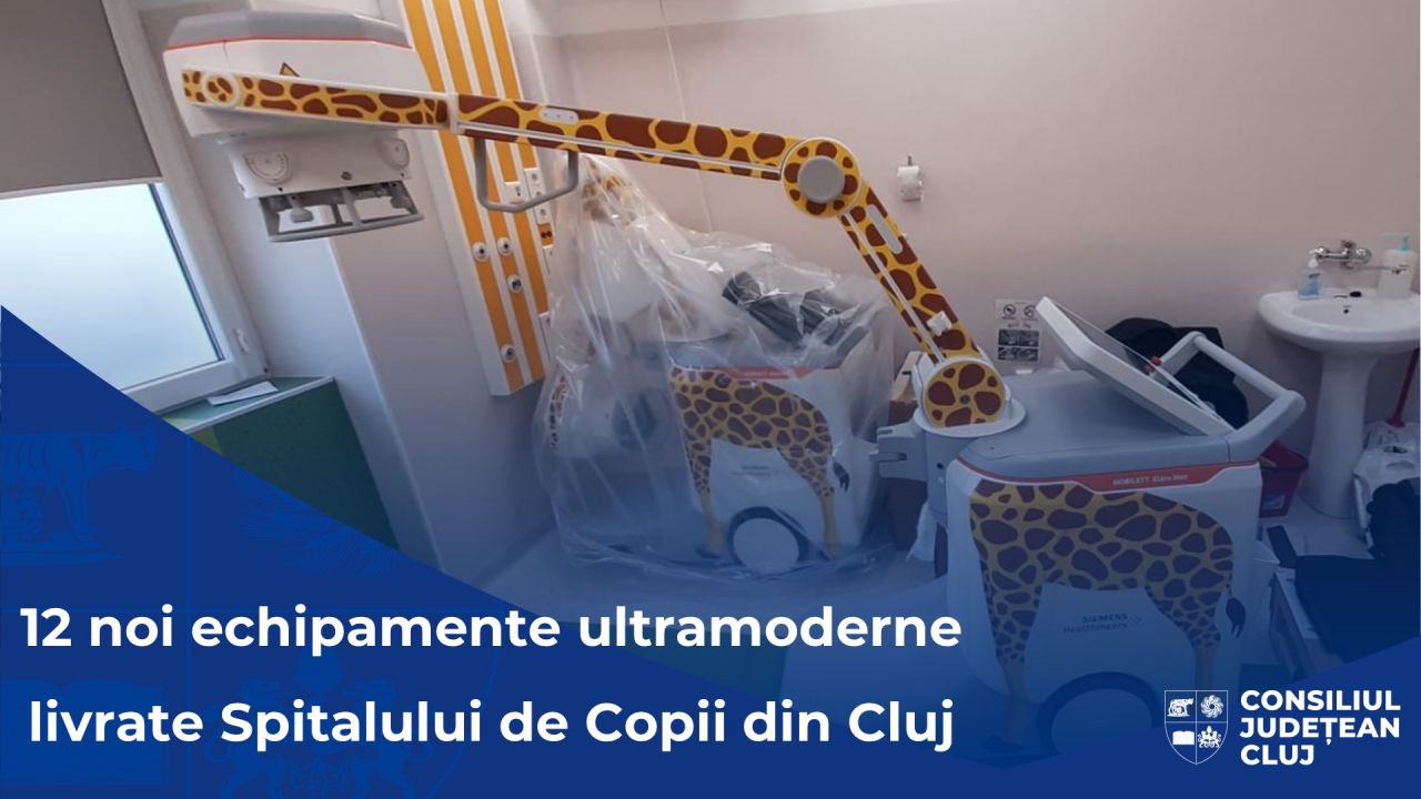 1 milion de lei pentru Spitalul de Copii din Cluj. La ce au fost folosiți banii?