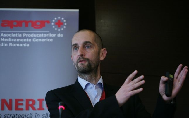 Dragoș Damian, CEO al producătorului de medicamente Terapia din Cluj