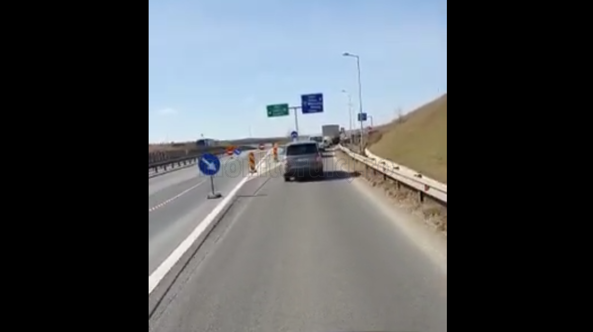 Atenție, șoferi! Trafic închis pe Autostrada A1 Sibiu-Deva. Circulația e îngreunată