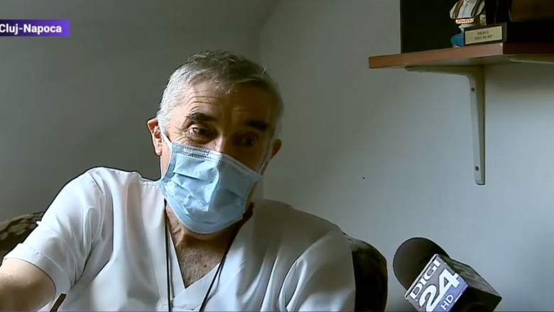 Un medic de 72 de ani din Cluj-Napoca, erou la un centru de bătrâni după ce și-a tratat pacienții într-un scaun cu rotile