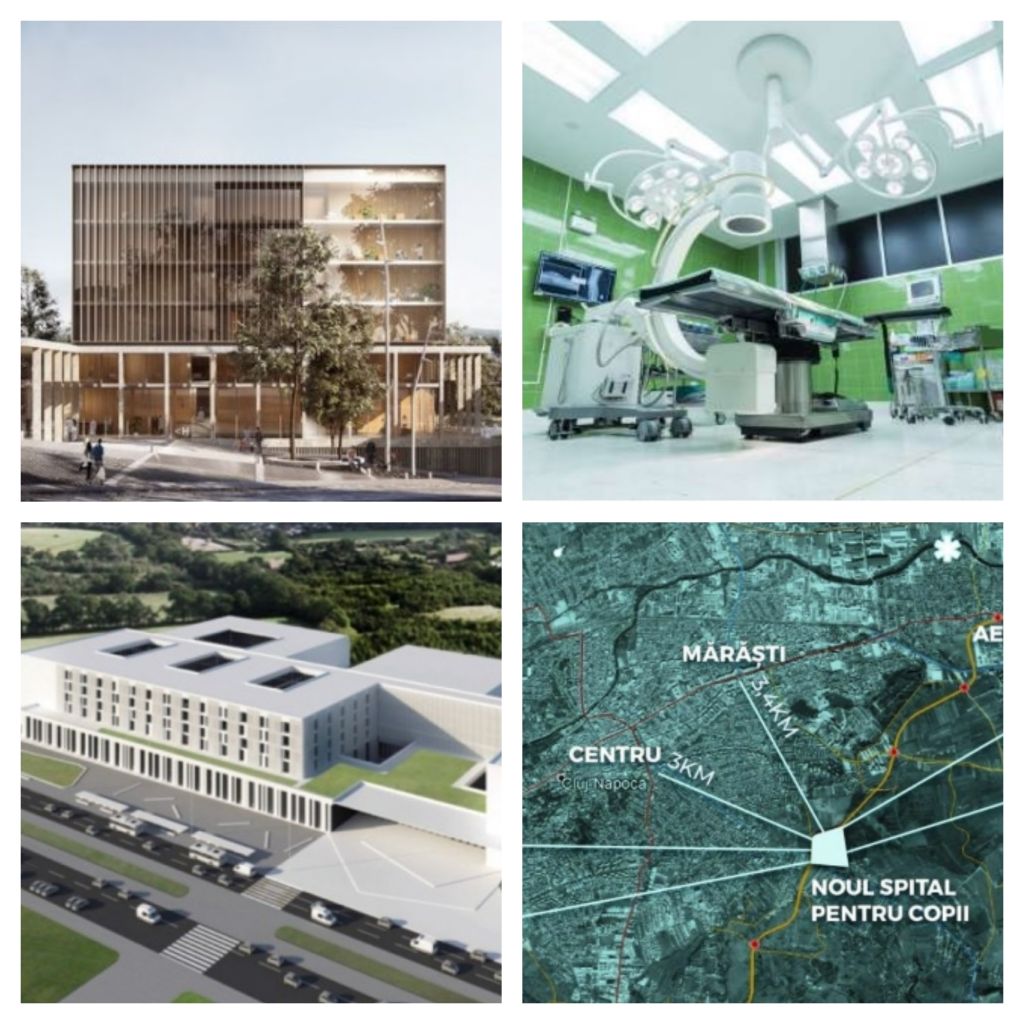 Investiții în Sănătate de peste 255 mil. €, la Cluj. Județul va fi unul dintre cele mai importante centre medicale din Europa de Sud-Est
