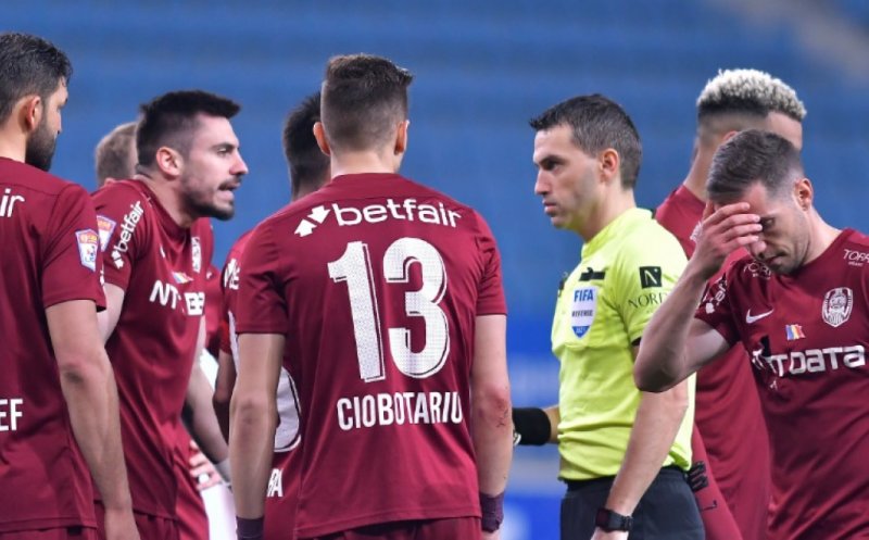 CFR Cluj, în topul echipelor cu cele mai puține faulturi în Liga 1